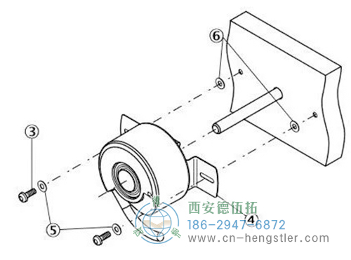 通孔空心轴编码器的安装方法