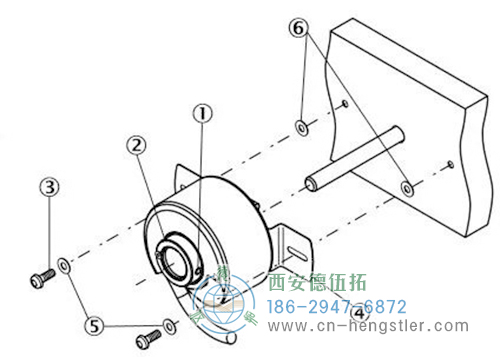 通孔空心轴编码器的安装方法